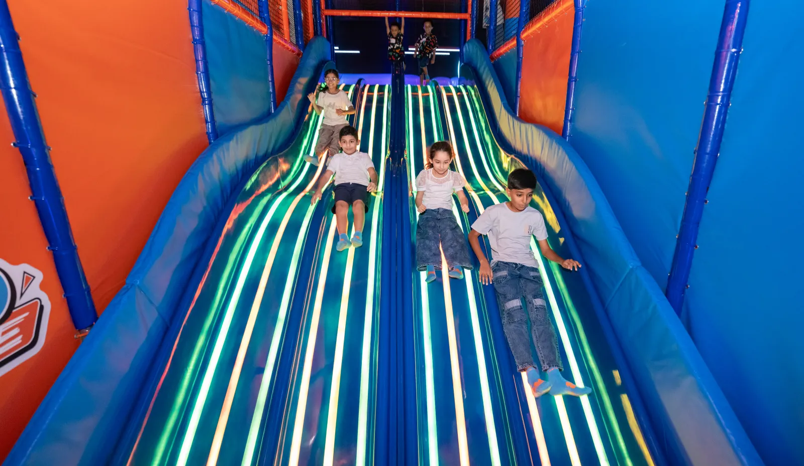 Slides play area for kids